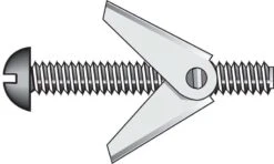 Hillman Fas-N- Tite 3/16 In. D X 3 In. L Round Steel Toggle Bolt 50 Pk