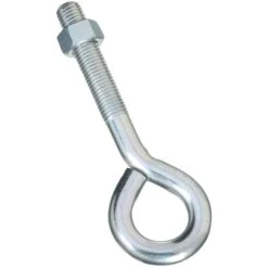 National Hardware 3/4 In. X 8 In. L Zinc-Plated Steel Eyebolt Nut Included