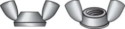Hillman 5/16 In. Cold Forged Stainless Steel USS Wing Nut 50 Pk