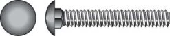 Hillman 1/2 In. X 12 In. L Zinc-Plated Steel Carriage Bolt 25 Pk