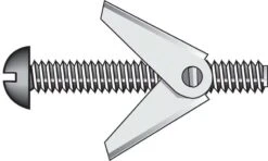 Hillman Fas-N- Tite 1/4 In. D X 5 In. L Round Steel Toggle Bolt 50 Pk