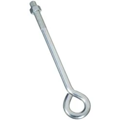 National Hardware 3/4 In. X 14 In. L Zinc-Plated Steel Eyebolt Nut Included