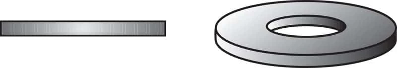 Hillman Hot Dipped Galvanized Steel 5/16 In. USS Flat Washer 100 Pk 3 Hillman Hot Dipped Galvanized Steel 5/16 In. USS Flat Washer 100 Pk