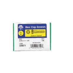 Hillman 5/16 In. D X 1-1/4 In. L Heat Treated Steel Hex Head Cap Screw 100 Pk -Hill Bolts Shop 30c9bad7 b2fd 46b3 ba8d 848c92376974