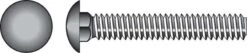 Hillman 3/8 In. X 9 In. L Zinc-Plated Steel Carriage Bolt 50 Pk