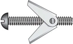 Hillman Fas-N- Tite 3/16 In. D X 4 In. L Round Steel Toggle Bolt 50 Pk