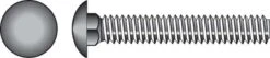 Hillman 5/16 In. X 1 In. L Stainless Steel Carriage Bolt 50 Pk
