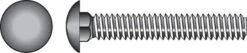 Hillman 5/8 In. X 10 In. L Hot Dipped Galvanized Steel Carriage Bolt 25 Pk