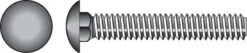 Hillman 3/8 In. X 6 In. L Zinc-Plated Steel Carriage Bolt 50 Pk