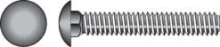 Hillman 5/16 In. X 3-1/2 In. L Hot Dipped Galvanized Steel Carriage Bolt 50 Pk