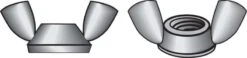 Hillman 5/16 In. Zinc-Plated Steel SAE Wing Nut 100 Pk