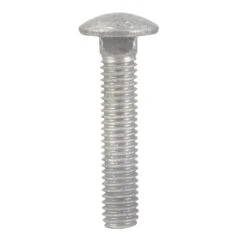Hillman 3/8 In. X 2 In. L Hot Dipped Galvanized Steel Carriage Bolt 100 Pk