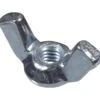 Hillman 10 In. Zinc-Plated Steel SAE Wing Nut 100 Pk