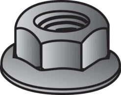 Hillman 5/16 In. Zinc-Plated Steel USS Whiz Lock Nut 100 Pk