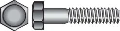 Hillman 1/2 In. D X 3 In. L Zinc Plated Steel Hex Bolt 50 Pk