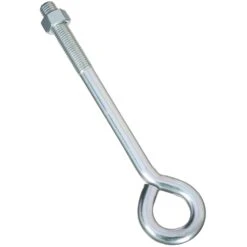 National Hardware 3/4 In. X 12 In. L Zinc-Plated Steel Eyebolt Nut Included