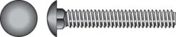 Hillman 1/2 In. X 3 In. L Hot Dipped Galvanized Steel Carriage Bolt 50 Pk