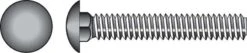 Hillman 3/8 In. X 3-1/2 In. L Stainless Steel Carriage Bolt 25 Pk
