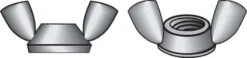 Hillman 10/24 In. Zinc-Plated Steel SAE Wing Nut 100 Pk