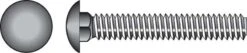 Hillman 5/16 In. X 1-1/2 In. L Hot Dipped Galvanized Steel Carriage Bolt 100 Pk