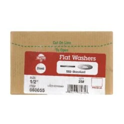 Hillman Zinc-Plated Steel 1/2 In. USS Flat Washer 650 Pk -Hill Bolts Shop 8dacceee f183 4d67 8e2b f1522def5c03