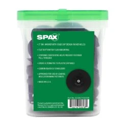 SPAX Thermal-Grip Plastic 2 In. Flat Washer 80 Pk -Hill Bolts Shop 95150e72 ccea 4ff0 8c53 5211f66cb7e4