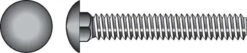 Hillman 3/8 In. X 3 In. L Zinc-Plated Steel Carriage Bolt 50 Pk