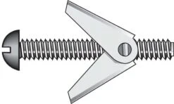 Hillman 1/8 In. D X 2 In. L Truss Steel Toggle Bolt 50 Pk