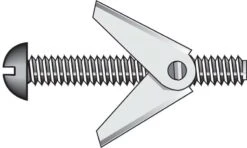Hillman 3/16 In. D X 6 In. L Round Steel Toggle Bolt 50 Pk
