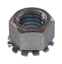 Hillman #6-32 Zinc-Plated Steel SAE Keps Lock Nut 100 Pk