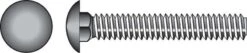 Hillman 1/2 In. X 6 In. L Hot Dipped Galvanized Steel Carriage Bolt 25 Pk