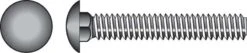 Hillman 5/16 In. X 2-1/2 In. L Hot Dipped Galvanized Steel Carriage Bolt 100 Pk