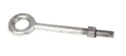 Baron 1/2 In. X 6 In. L Hot Dipped Galvanized Steel Eyebolt Nut Included