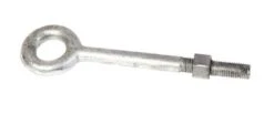 Baron 1/2 In. X 10 In. L Hot Dipped Galvanized Steel Eyebolt Nut Included
