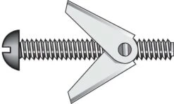 Hillman 1/8 In. D X 4 In. L Truss Steel Toggle Bolt 50 Pk