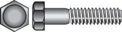 Hillman 5/8 In. D X 4-1/2 In. L Hot Dipped Galvanized Steel Hex Bolt 25 Pk