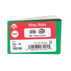 Hillman 3/4 In. Zinc-Plated Steel USS Nylon Lock Nut 20 Pk -Hill Bolts Shop e4c899e5 c825 4652 a229 9ef1b336f99e