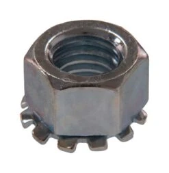 Hillman #10-24 Zinc-Plated Steel SAE Keps Lock Nut 100 Pk