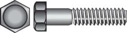Hillman 3/8 In. D X 2 In. L Zinc Plated Steel Hex Bolt 100 Pk