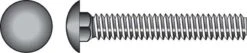 Hillman 5/16 In. X 5 In. L Zinc-Plated Steel Carriage Bolt 50 Pk