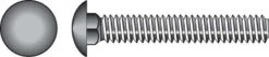 Hillman 5/16 In. X 4 In. L Stainless Steel Carriage Bolt 25 Pk